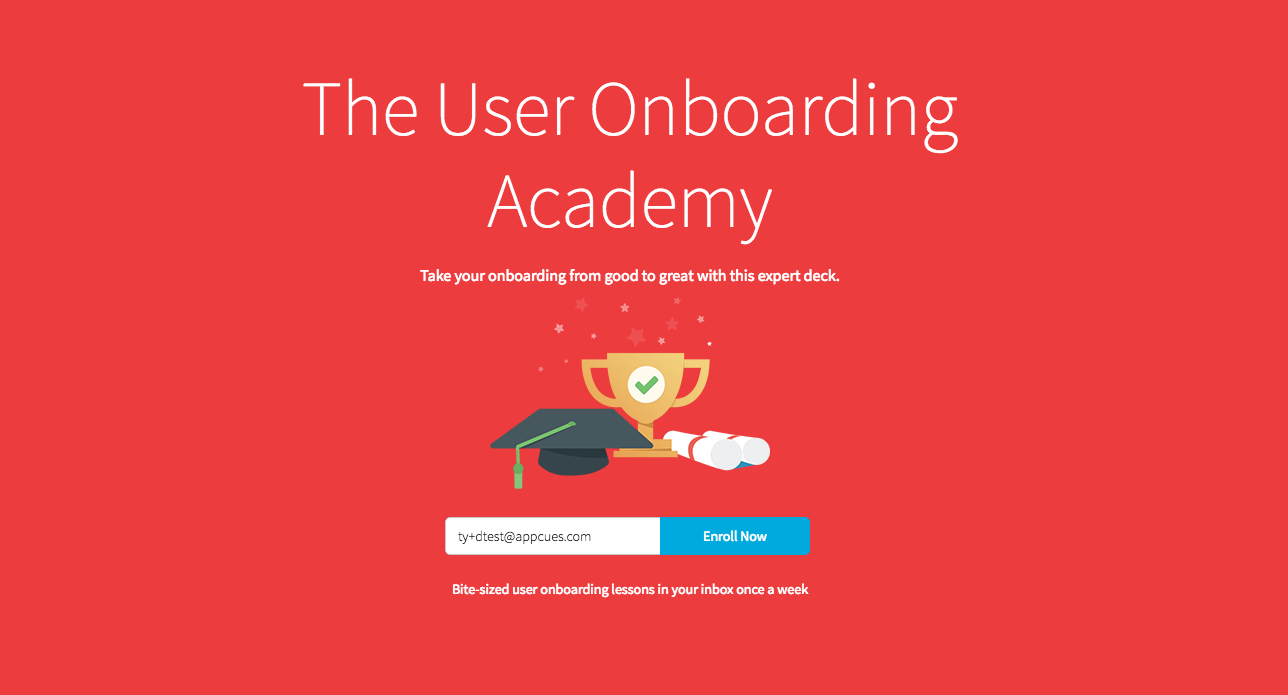 The User Onboarding Academy: A Complete Guide